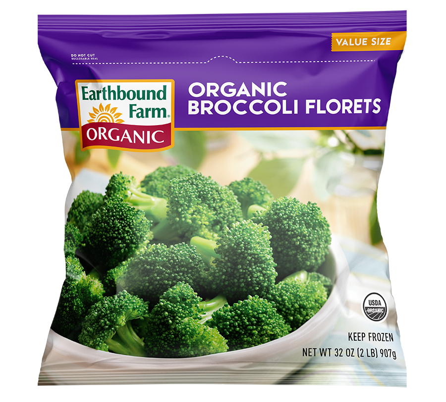 Frozen Organic Broccoli Florets 2lb